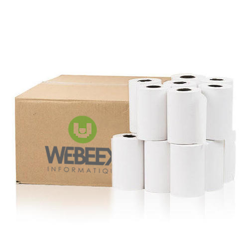 Rouleaux de papier thermique 2 1/4'' x 1 1/2'' x 60' - Webeex