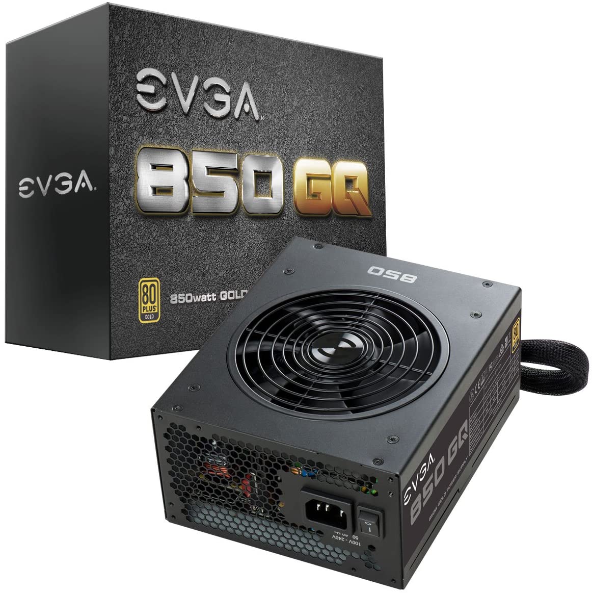 EVGA 850 GQ GOLD, Alimentation électrique 850W (Power Supply) - Webeex  Informatique