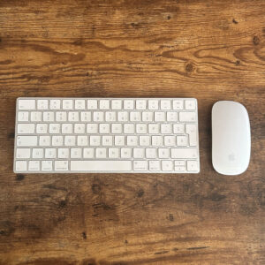 Apple - Clavier A1644 et Souris A1657 - Bluetooth - Usagé - Blanc